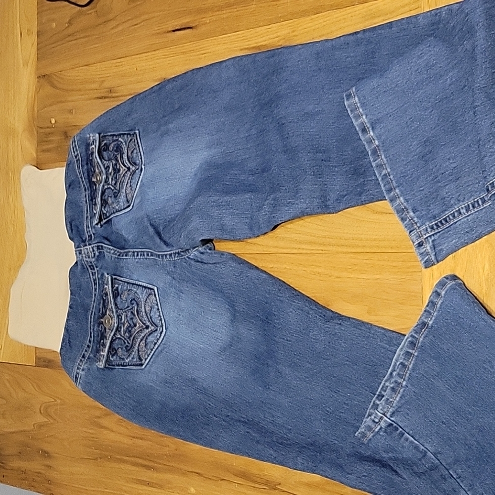 Indigo Blue Large Full Panel Bootcut Maternity Pa… - image 6